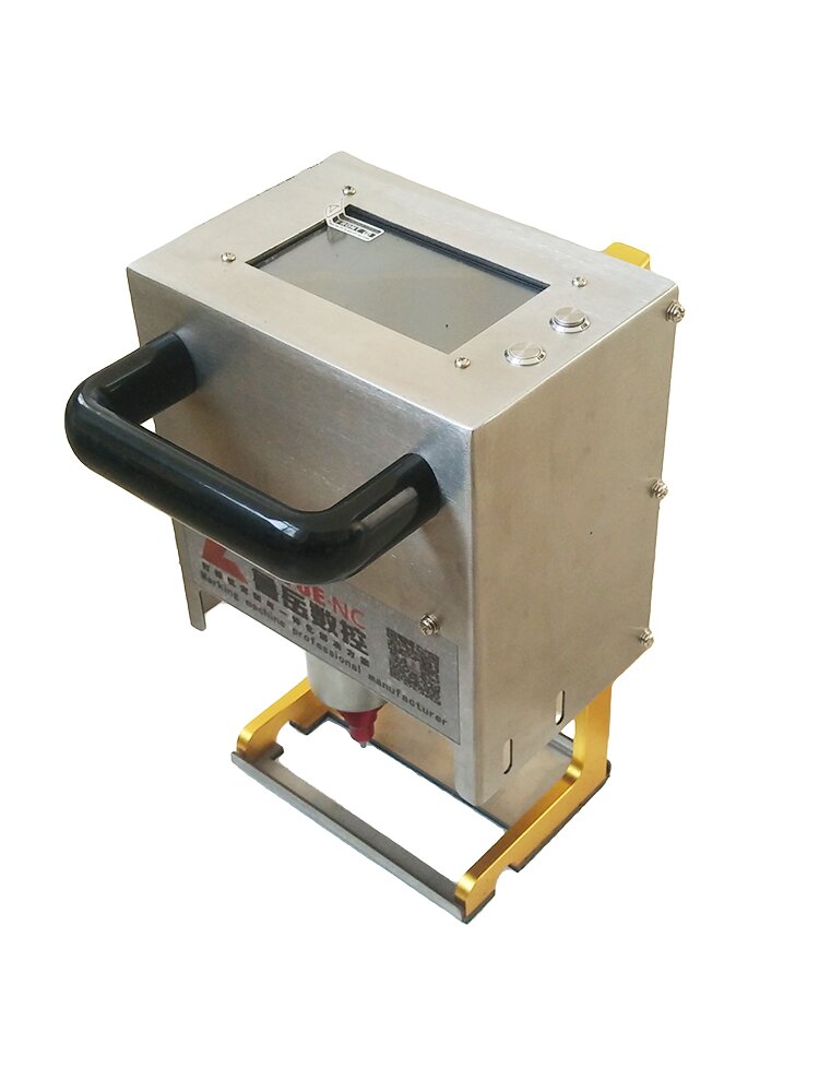 Əl elektrikli oyma maşını, dəmiryol polad möhür kodlaşdırma maşını